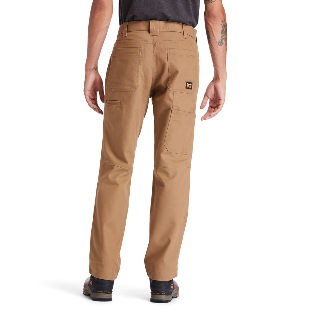 Pantalones Timberland Argentina Hombre - Pro® 8 Series Utility With Knee Overlay - Marrones - RBNIXE